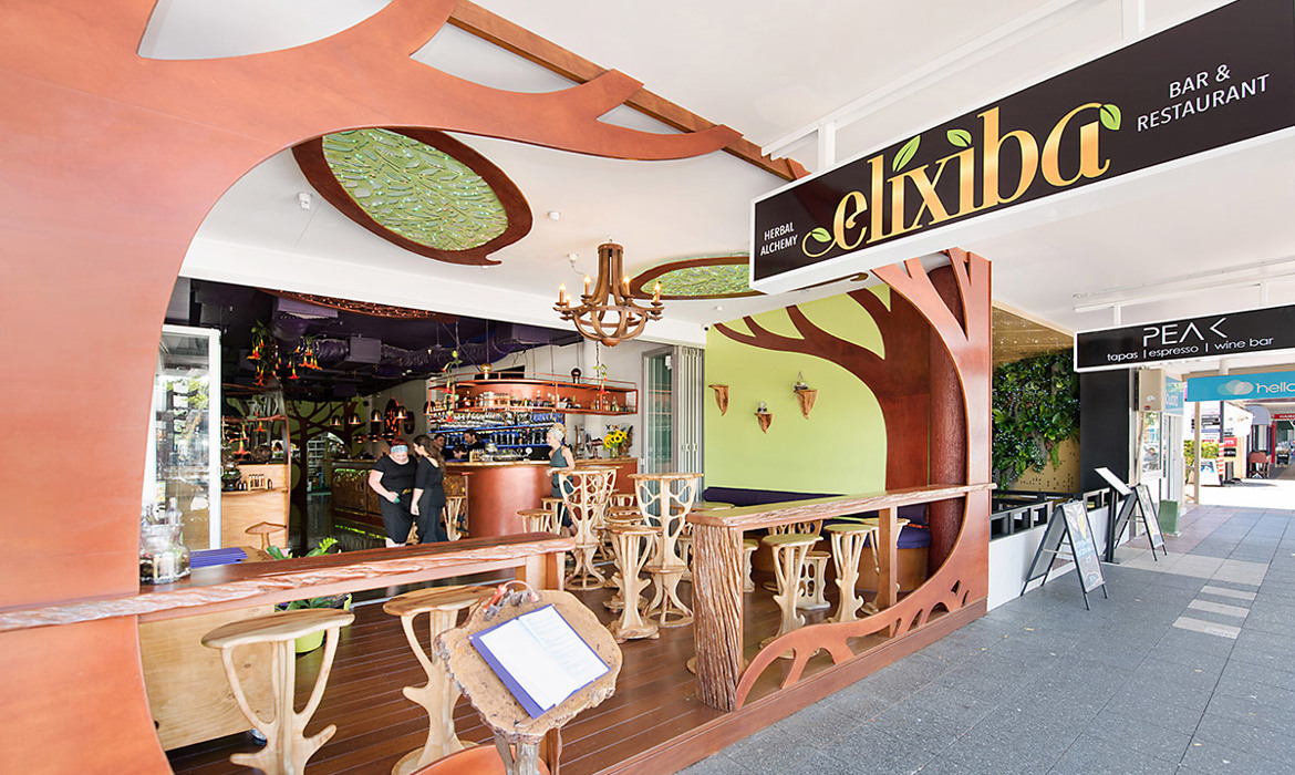 Elixiba Ocean Street Maroochydore Sunshine Coast Restaurant Fitout Street
